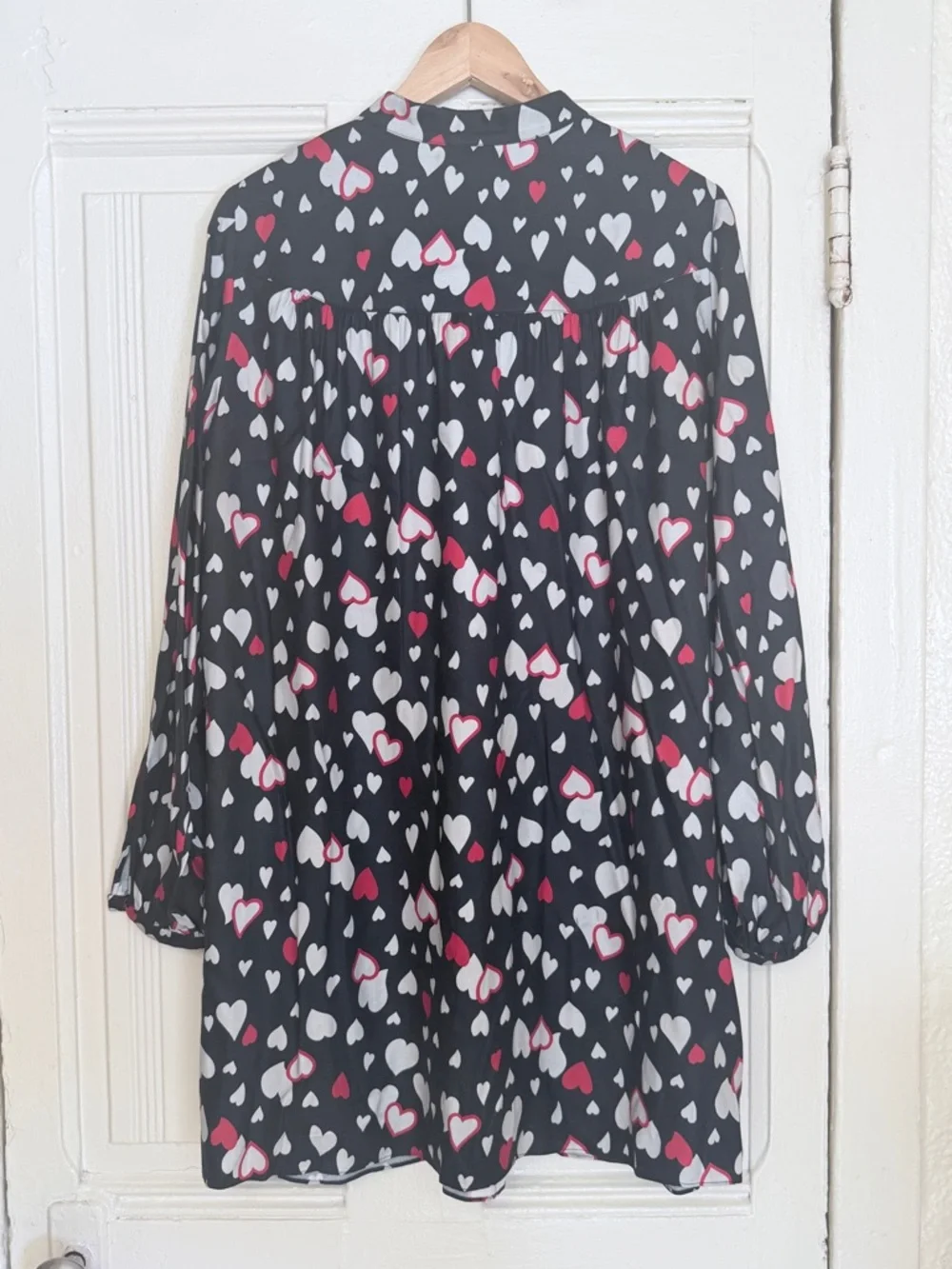 Yves Saint Laurent Hedi Slimane Hearts Dress OS - Picture 3 of 4